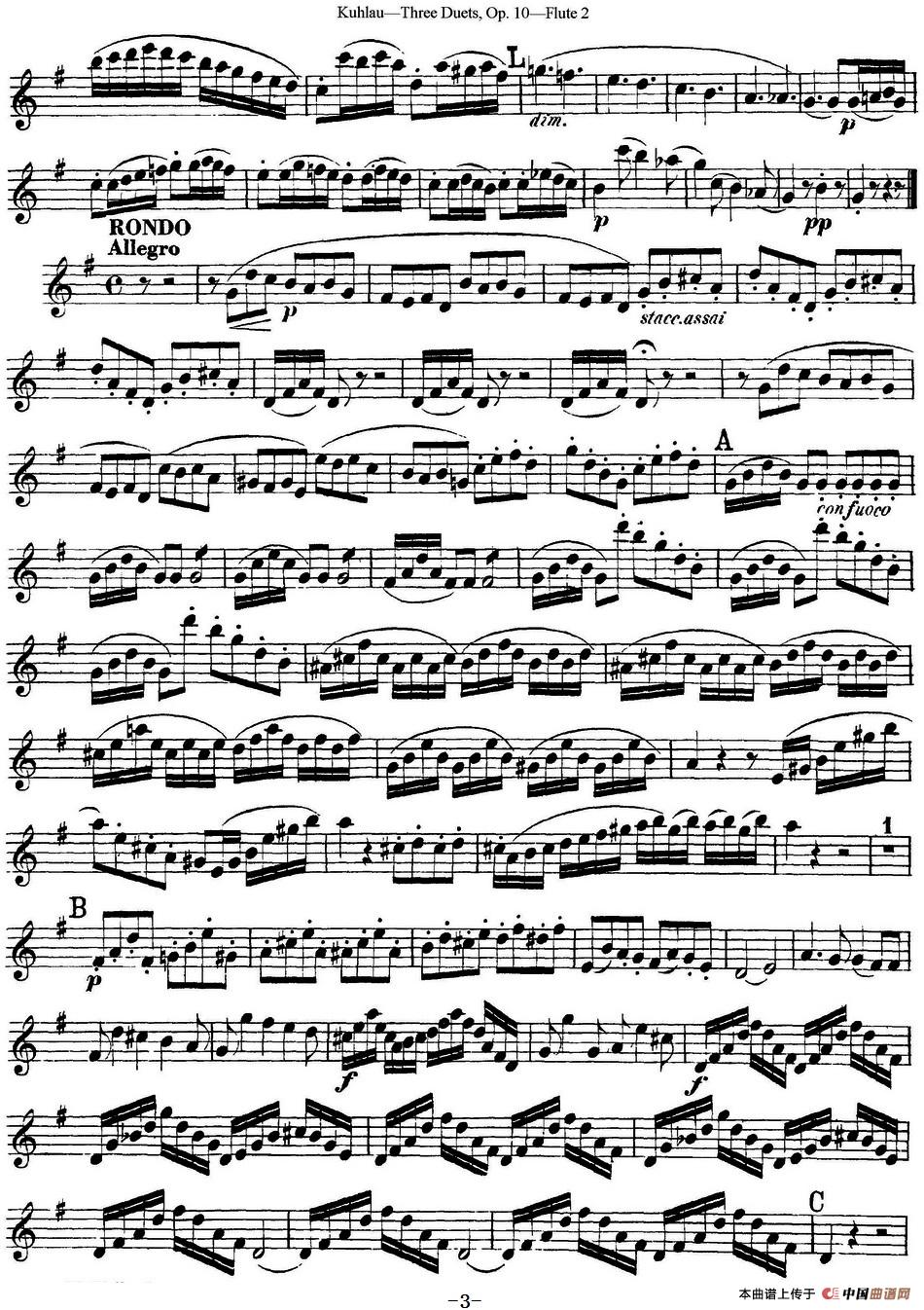 库劳长笛二重奏练习曲Op.10——Flute 2（No.3）(1)_原文件名：F_FAYF_页面_15.jpg