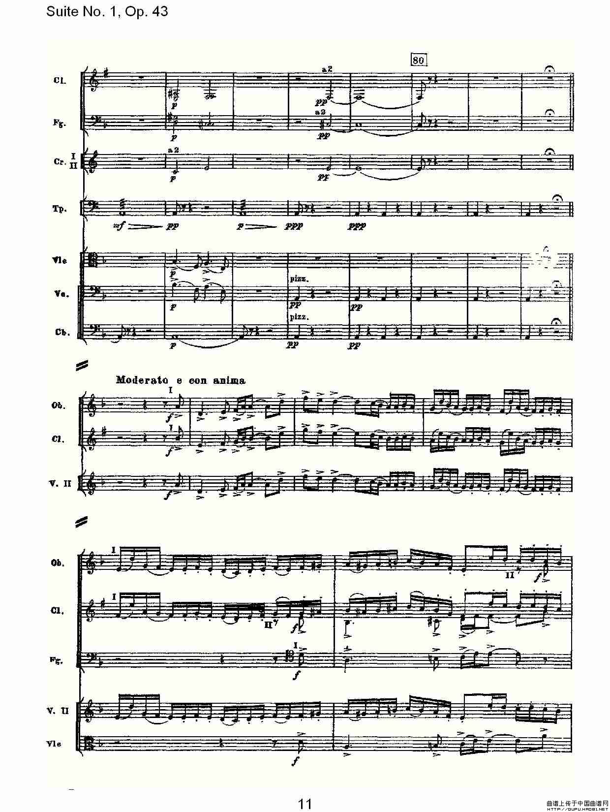 Suite No.1, Op.43 第一套曲,Op.43第一乐章（一）(1)_原文件名：Suite No.1, Op.43 第一套曲,Op.43第一乐章11.jpg