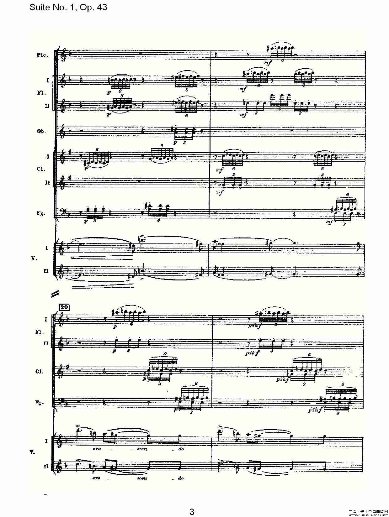 Suite No.1, Op.43 第一套曲,Op.43第一乐章（一）(1)_原文件名：Suite No.1, Op.43 第一套曲,Op.43第一乐章3.jpg