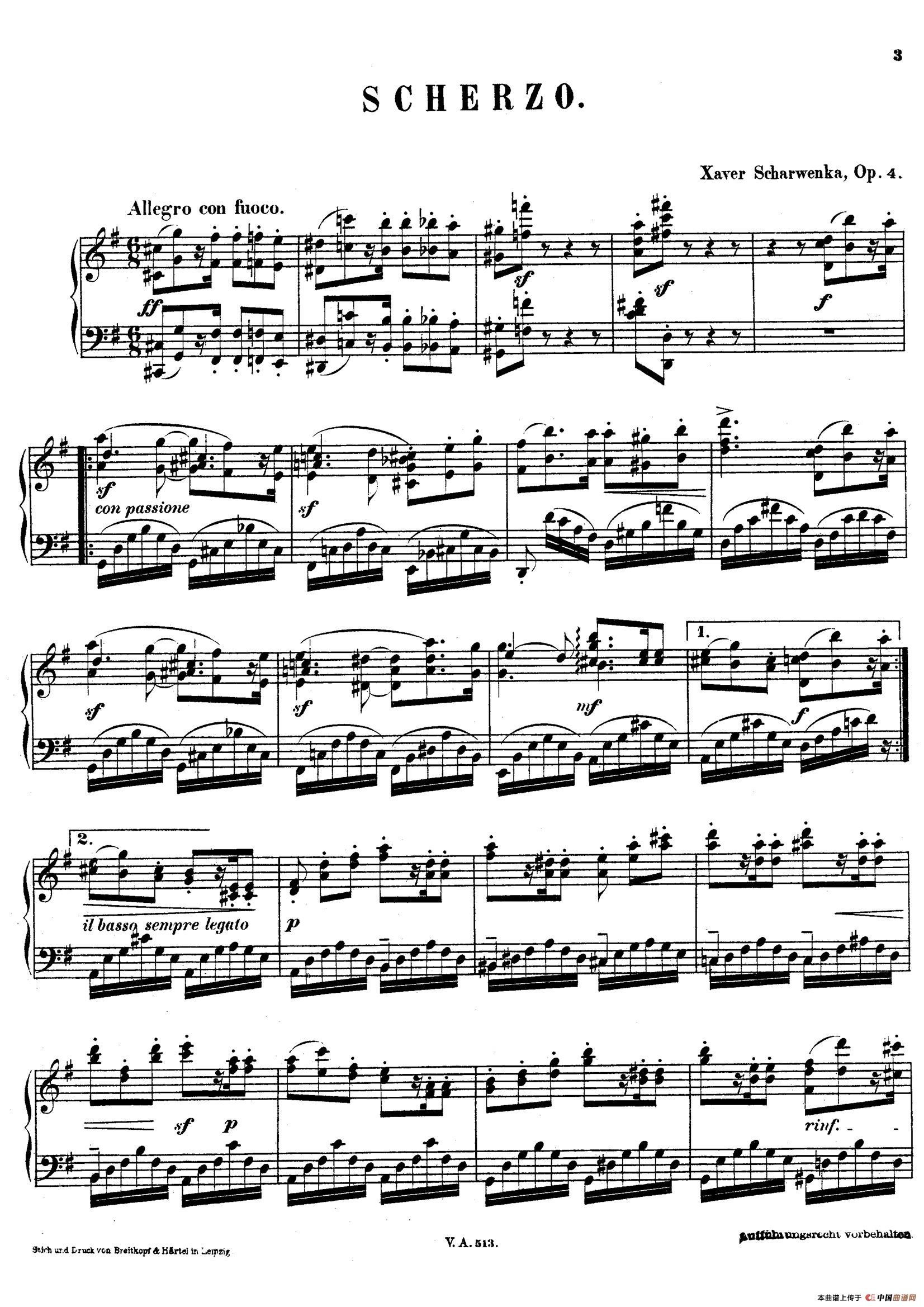 Scherzo in G Major Op.4（G大调谐谑曲）(1)_原文件名：001.jpg